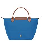 Sac porté main S Longchamp Le Pliage Original L1621089 P78 couleur cobalt vue de dos