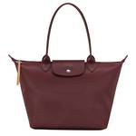 Petit sac porté épaule Longchamp Le Pliage City S L2605HYQ261 ,couleur prune vue de face