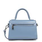 Sac à main à rabat avec fermoir Lancaster Suave Even S 433-16-BL/ST couleur Bleu stone vue de dos