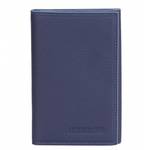 Porte-papiers Arthur Aston Joy en cuir 2319-939-D couleur Bleu, vue de face