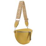 Sac banane à bandoulière Mia Joy Braddie MJ1701 JAU couleur Jaune, vue de profil