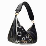 Petit sac à main patchwork Altura Desigual 23WAXP77 2000 Noir, vue de profil