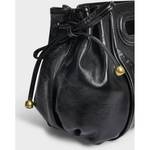 Sac à main Gerard Darel effet froissé Mini Dany DYS08Y417 9100 couleur noir vue de près