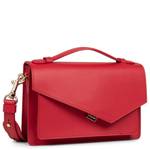 Sac trotteur Lancaster porté travers Zoé 480-011-ROUGE Brisbane (Rouge) côté