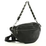 Sac banane Petra E cuir bubble 23689EX 01 23689EX 01 couleur noir, vue de côté