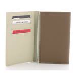 Porte-papiers Arthur Aston Joy en cuir 2319-939-F couleur Taupe, vue intérieur