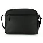 Sac reporter David William Homme zippé D61385NR couleur noir, vue de dos