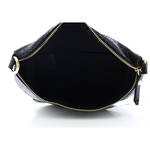 Sac banane Marlon Firenze effet grainé BS3387 7- 23 couleur Noir, ouvert