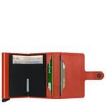 Porte-cartes Secrid Miniwallet Original cuir MO ORANGE intérieur