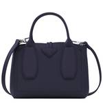 Petit sac à main S Longchamp Roseau 10095HPN 645 couleur  Myrtille vue de dos