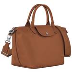 Sac porté main S Longchamp Le Pliage Xtra L1512987 504 couleur Cognac, vue de profil