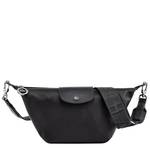 Sac bandoulière Longchamp Le Pliage Xtra XS 10212987 001 couleur noir, vue de face