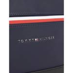 Petit sac bandoulière Tommy Hilfiger Essential emblématique AM0AM12209 DW6 Space blue, vue de près logo