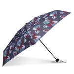 Mini parapluie manuel Isotoner X-tra Sec 09137 JPF Couleur  Fleur Japonaise, Reflet ouvert