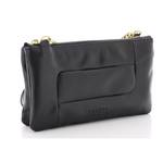 Double pochette Lancel Billie en cuir A12805 10 Noir, vue de profil