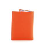 Porte-cartes en cuir 8 cartes Frandi 300.03 orange dos