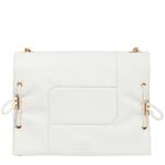 Sac rabat S Billie de Lancel en cuir Dune A12765 34 couleur Neige , vue de face