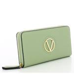 Grand portefeuille zippé Valentino femme VPS7QS155 G44 couleur Sauge, vue de profil