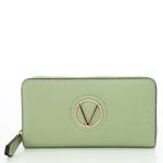 Grand portefeuille zippé Valentino femme VPS7QS155 G44 couleur Sauge, vue de face