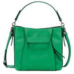 Sac besace M porté travers Longchamps 3D 10215HCV 129 couleur Vert, vue de face