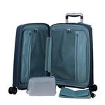 Valise 4 roues extensible Jump Évaé 70/83 L EV24 couleur Bleu Marine, intérieur