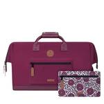 Sac de voyage cabine 36L + 2 poches Cabaïa DUF NICE couleur nice, vue de face avec pochette