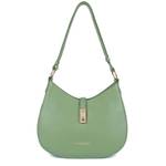 Sac besace M Lancaster Milano Horizon cuir grainé  547-48-JADEANTIC (Vert jade antic)