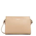 Sac trotteur zippé Lancaster Sierra en cuir 438-007-BEIGEFONCE (Beige foncé)