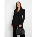 Sac à main Guess imprimé python Arlena HWKG933306 BLA couleur noir, porté