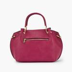 Sac porté main lollipops shopper M Ogaki S269500 F0DX couleur fuchsia , vue de dos