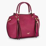 Sac porté main lollipops shopper M Ogaki S269500 F0DX couleur fuchsia , vue de profil