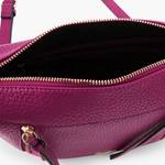 Sac porté épaule lollipops effet grainé Ogaki S269501 F0DX couleur fuchsia, intérieur