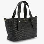 Sac shopper M  porté épaule/bandoulière Lollipos Osmoy S271047 N0DX, couleur noir, ouvert