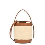 Sac seau effet polaire Seau polaire 518-020 CAMEL couleur Camel, vue de dos