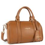 Sac polochon Zippé Lancaster Milano Ana 547-102-CAMEL, couleur camel, vue de coté