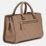 Sac à main Guess logo 4g pivoine Cresidia HWPG9349060 DRT couleur marron vue de profil