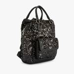 Grand sac à dos Lollipops M Zippé Omachi S271017 NODX couleur noir, vue de côté