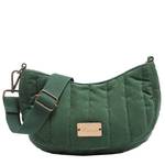 Sac bandoulière femme Woomen Ixora WIXO01 GRE couleur vert forêt, vue de face