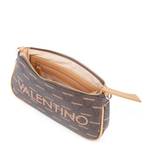 Pochette bandoulière Valentino Lutu imprimé logo VBS3KG30R E76 marron, ouvert