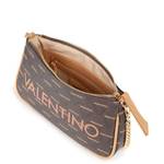 Pochette bandoulière Valentino Lutu imprimé logo VBS3KG30R E76 marron, intérieur