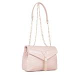 Sac porté épaule à rabat Valentino Bags Privilège VBS8DN1024030 Rose clair côté