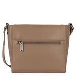 Sac trotteur détail enveloppe Lancaster Maya 517-24 TAUPE couleur  taupe, vue de dos