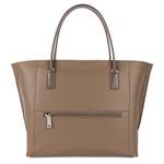 Sac cabas détail enveloppe Lancaster Maya 517-18 TAUPE couleur taupe, vue de dos