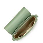 Sac trotteur à rabat Lancaster Firenze 480-009 JA/AN couleur Jade antic, ouvert