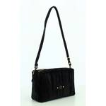 Sac bandoulière Mila Louise Mama VFR velours 23673VFR 01 couleur noir, vue de côté