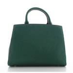 Sac shopping Valentino Bags porté main - travers Posillipo VBS8FU04 P71 couleur vert, vue de dos