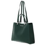 Sac shopping Valentino Bags Stereo VBS8GV01 p71 couleurt vert, vue de  profil