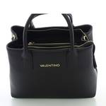 Sac shopping Valentino Bags porté main - bandoulière VBS8GL04 001 couleur noir, ouvert