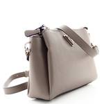 Sac bandoulière Guess Zippé 3 compartiments Noelle HWZG787912-DRT couleur Beige, vue de côté