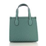 Mini sac Guess porté main effet tissé Silvana HWWW8665770 TEA couleur Teal (bleu), vue de dos